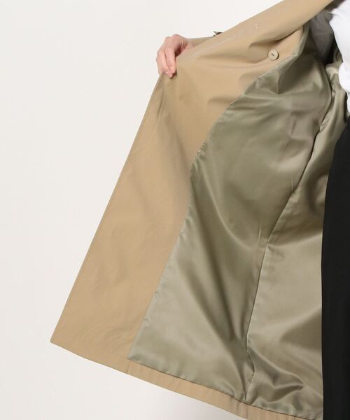 「B:MING by BEAMS」 トレンチコート MEDIUM オリーブ レディース_画像3