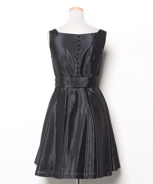 「LAISSE PASSE」 ノースリーブワンピース 36 ブラック レディース_画像2