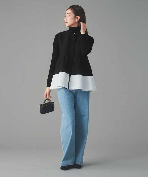 UNITED ARROWS（ユナイテッドアローズ） ベスト ジレ ペプラム ニット