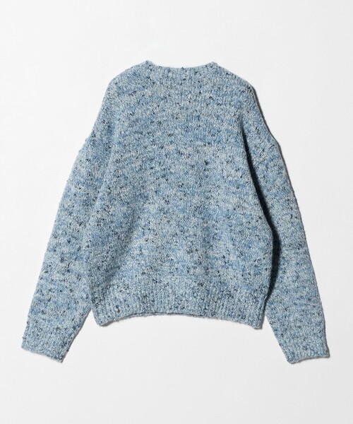 A DAY IN THE LIFE ニット セーター ミックスカラー フェザー ニット