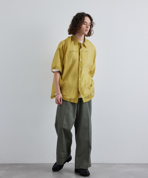「JUNRED」 デニムパンツ S グリーン系その他2 メンズ_画像2