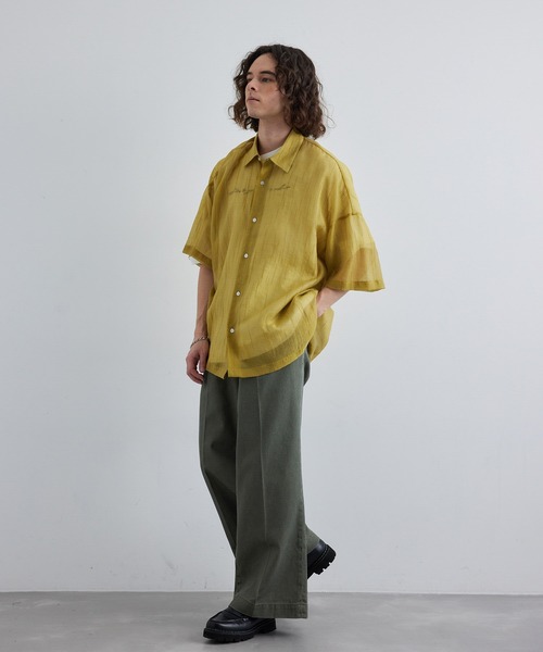 「JUNRED」 デニムパンツ S グリーン系その他2 メンズ_画像3