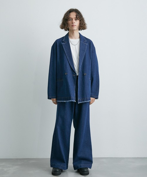 「JUNRED」 デニムパンツ S グリーン系その他2 メンズ_画像4