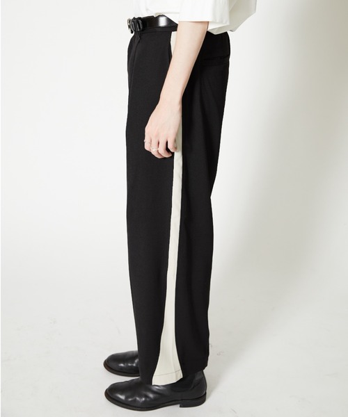 Lui's（ルイス） スラックス 1 ブラック メンズ : ZOZOTOWN Yahoo!店