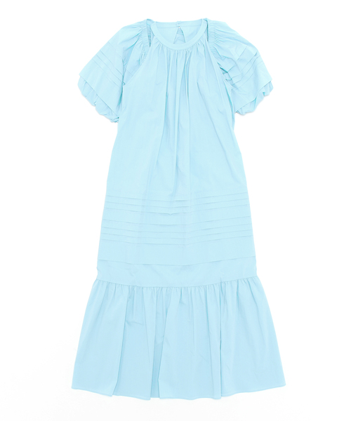 SNIDEL（スナイデル） コンビワンピース FREE ライトブルー レディース