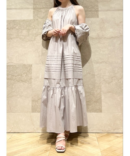 【未使用】SNIDELワンピース SNIDEL（スナイデル）の「【WEB限定サイズあり】バックオープンキャミ