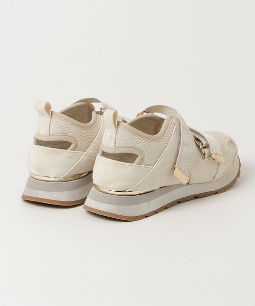 「EVOL」 ローカットスニーカー S ベージュ レディース_画像2