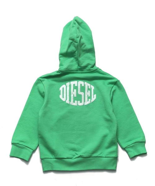 【Hiro】DIESEL　L-CARRSY　レザーパーカー　グリーン 中古・古着通販】DIESEL (ディーゼル) レザーパーカー グリーン サイズ