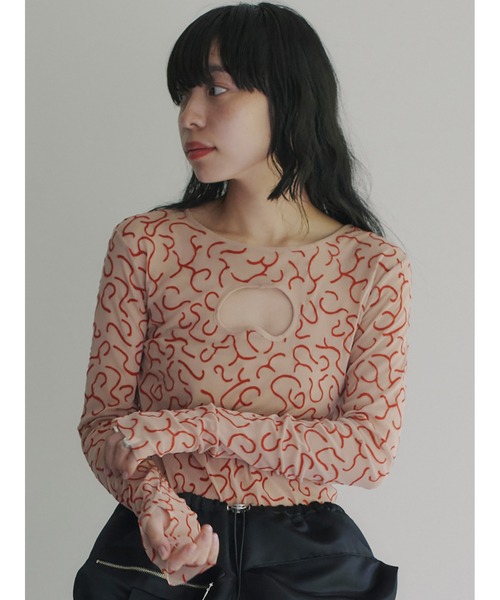 SORIN（ソリン） 長袖カットソー 38 レッド レディース : ZOZOTOWN