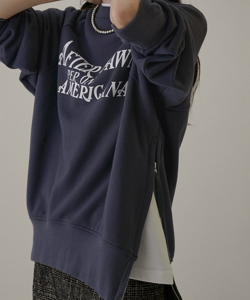 AMERICANA（アメリカーナ） スウェットカットソー FREE