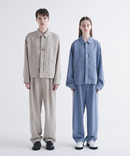 「CULLNI」 スラックス 2 グリーン メンズ_画像3