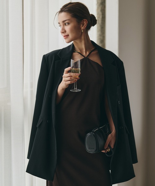 KINO THE KEI ワンピース カップつき ホルター キャミソール