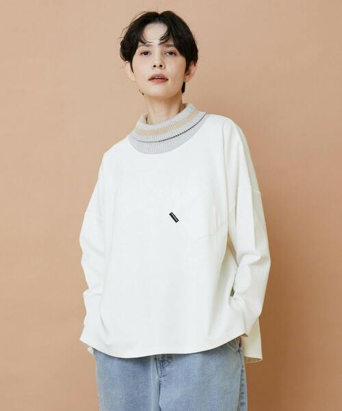 FRAPBOIS（フラボア） tシャツ ロールネック カットソー レディース