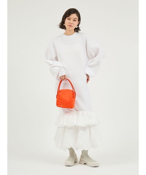 emmi ワンピース ニットタフタドッキングOP : ZOZOTOWN Yahoo!店