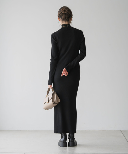 NOBLE（ノーブル） ワンピース 「WEB限定カラー・追加」RY/PLリブ