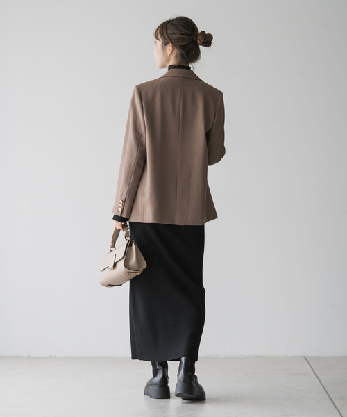 NOBLE（ノーブル） ワンピース 「WEB限定カラー・追加」RY/PLリブ