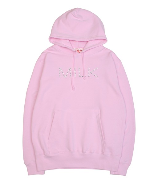 MILK♡パーカー MILK（ミルク） パーカー Twinkle MILK パーカー レディース