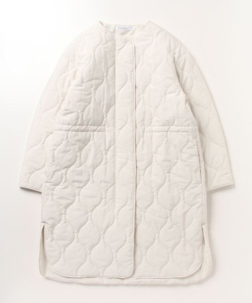 BEAUTY＆YOUTH UNITED ARROWS ノーカラーコート S オフホワイト