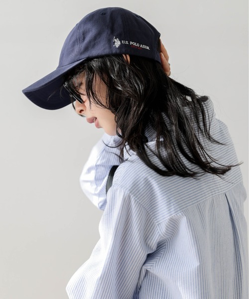 La-gemme（ラジェム） キャップ 帽子 U.S. POLO ASSN.サイドロゴ