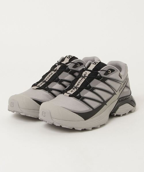 「SALOMON」 ローカットスニーカー 27cm グレー メンズの画像