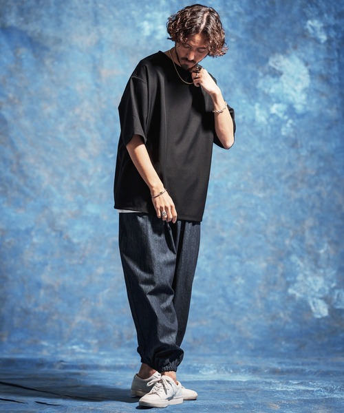 Jih Nunc（ジーヌンク） tシャツ mt10229-ストレッチルーズシルエット5