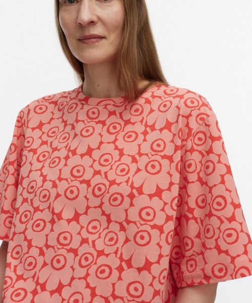 marimekko（マリメッコ） tシャツ Juulia Unikko / T-shirt レディース