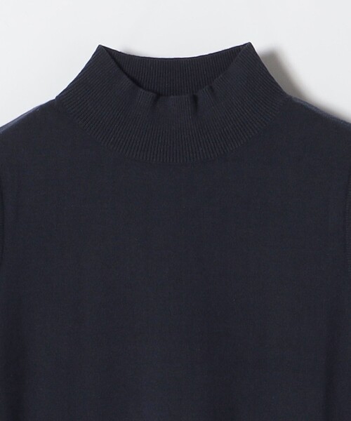 「SHIPS any」 ニットワンピース ONE SIZE ネイビー レディースの画像