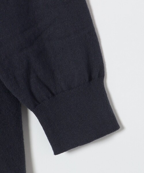 「SHIPS any」 ニットワンピース ONE SIZE ネイビー レディースの画像