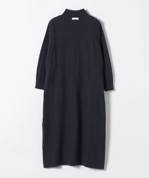 「SHIPS any」 ニットワンピース ONE SIZE ネイビー レディースの画像