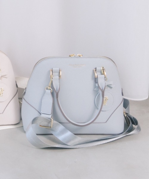 JILLSTUART ハンドバッグ チャーム付き JILL by JILL STUART（ジルバイジルスチュアート） ハンドバッグ