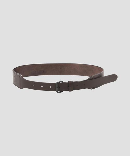 マーガレットハウエル　ベルト OILED LEATHER NARROW BELT | MARGARET HOWELL（マーガレット