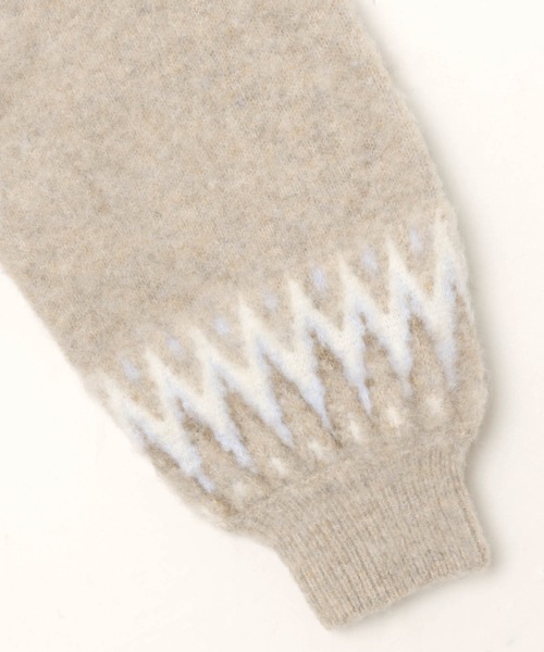 「Freesia by andme」 長袖ニット M グレー レディース_画像7