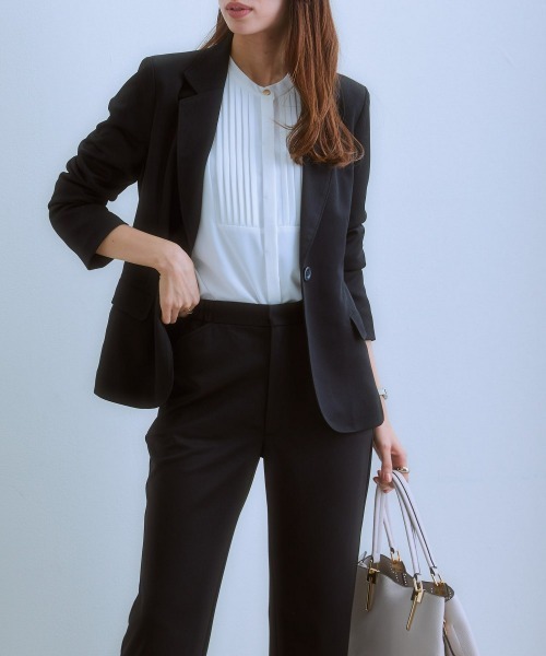 7days Life Styling パンツスーツ S ブラック レディース : ZOZOTOWN