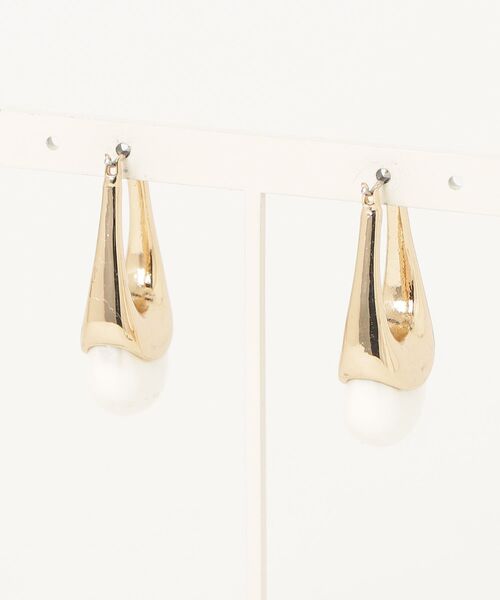 「BEAUTY&YOUTH UNITED ARROWS」 ピアス(両耳用) FREE オフホワイト レディース_画像2