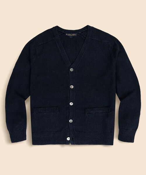 BROOKS BROTHERS（ブルックスブラザーズ） カーディガン リネン V