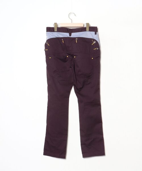 「NAVY」 パンツ M パープル メンズ_画像2