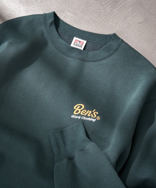 「BEN DAVIS」 スウェットカットソー L ブルー系その他 メンズ_画像9