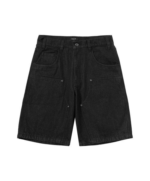 HUF（ハフ） デニムハーフパンツ 28 ブラック メンズ : ZOZOTOWN Yahoo