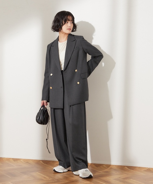 「journal standard L'essage」 パンツ 38 ネイビー レディース_画像3