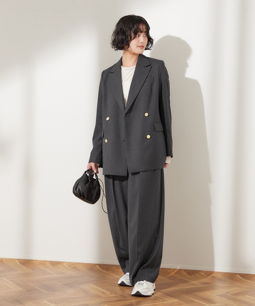 「journal standard L'essage」 パンツ 38 ネイビー レディース_画像5