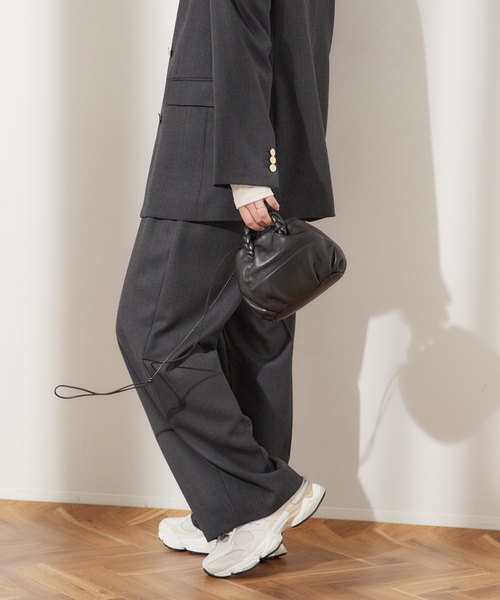 「journal standard L'essage」 パンツ 38 ネイビー レディース_画像6