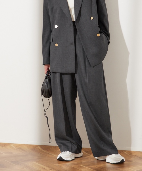 「journal standard L'essage」 パンツ 38 ネイビー レディース_画像7