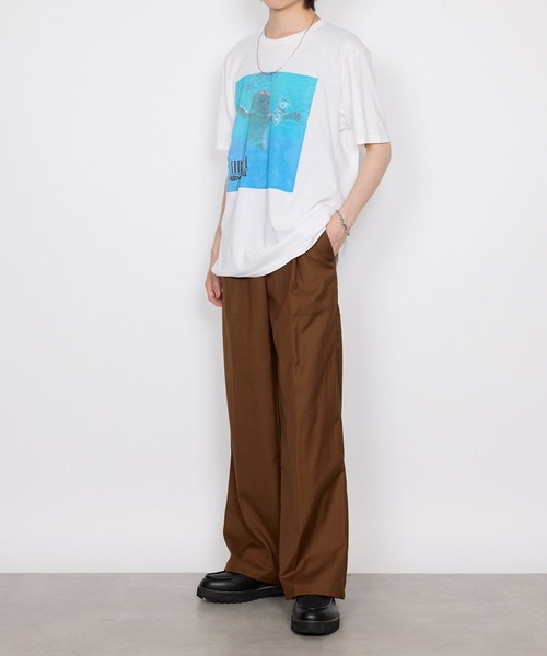 「THRIFTY LOOK」 半袖Tシャツ X-LARGE ブラック系その他5 メンズ_画像8