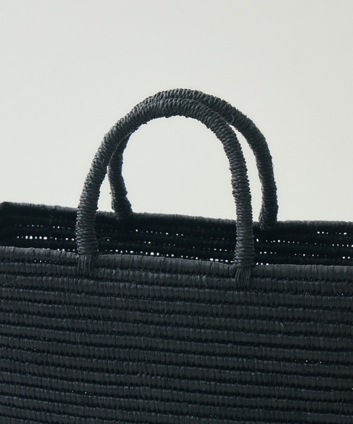 kuros'（クロス） かごバッグ カゴバッグ 「kuros'別注」ラフィアかご