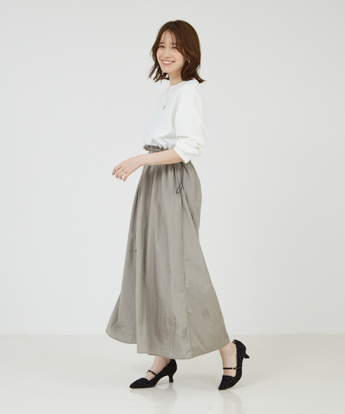 「abahouse mavie」 ドッキングワンピース フリー ブラック レディース_画像3