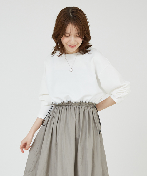 「abahouse mavie」 ドッキングワンピース フリー ブラック レディース_画像5