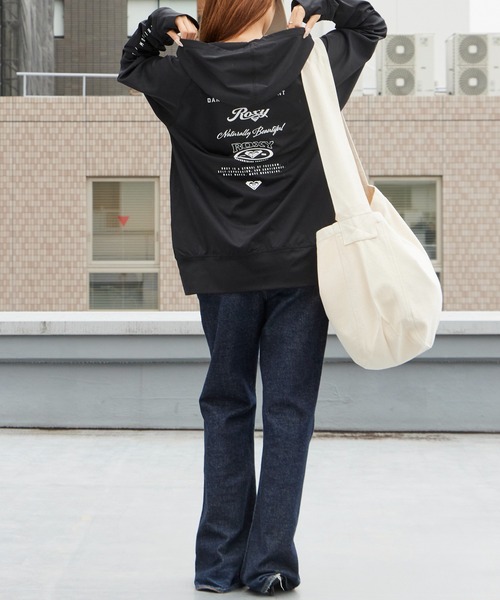 ROXY（ロキシー） パーカー uvカット HISTORICAL LOGO HOODIE ジップ