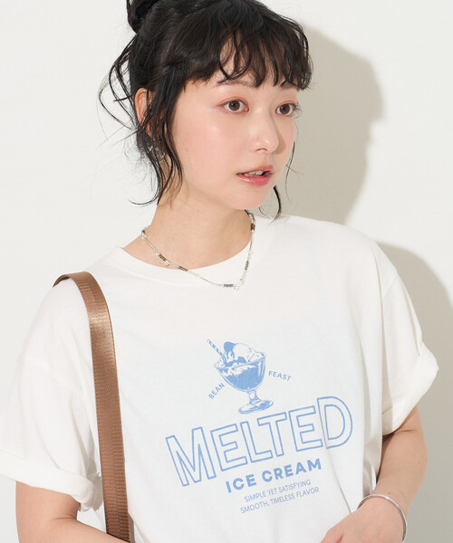 FREAK'S STORE（フリークスストア） tシャツ アイスクリーム プリントT