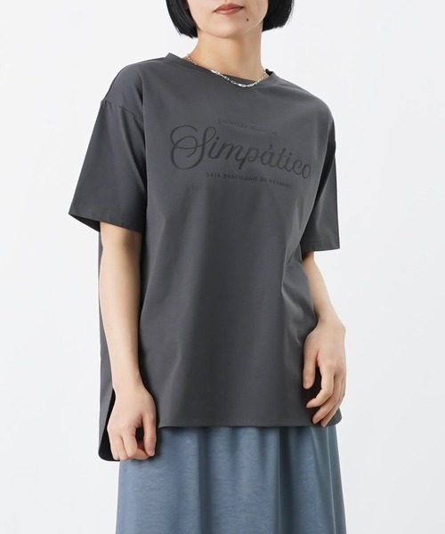 LADY LUCK LUCA（レディラックルカ） tシャツ 半袖 LC/LLL 筆記体ロゴT
