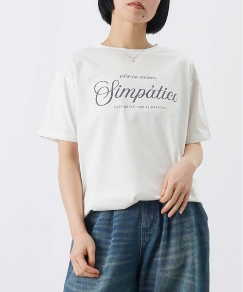 LADY LUCK LUCA（レディラックルカ） tシャツ 半袖 LC/LLL 筆記体ロゴT